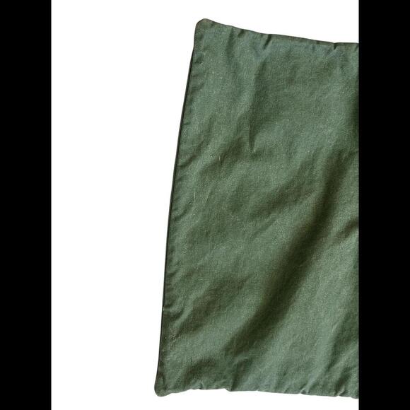 Stylish Green Canvas Tote Bag - Picture 5 of 6